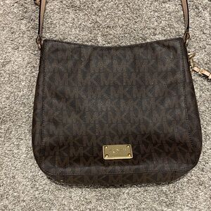 Michael Kors Dark Brown Crossbody Bag